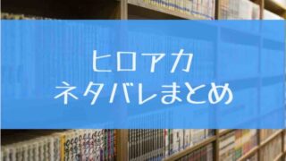 漫画 僕のヒーローアカデミア最新刊30巻までの全巻ネタバレまとめ あにかる おすすめ人気漫画ランキングやネタバレまとめ