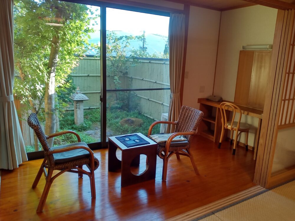 竹の倉山荘の阿蘇五岳館のお部屋
