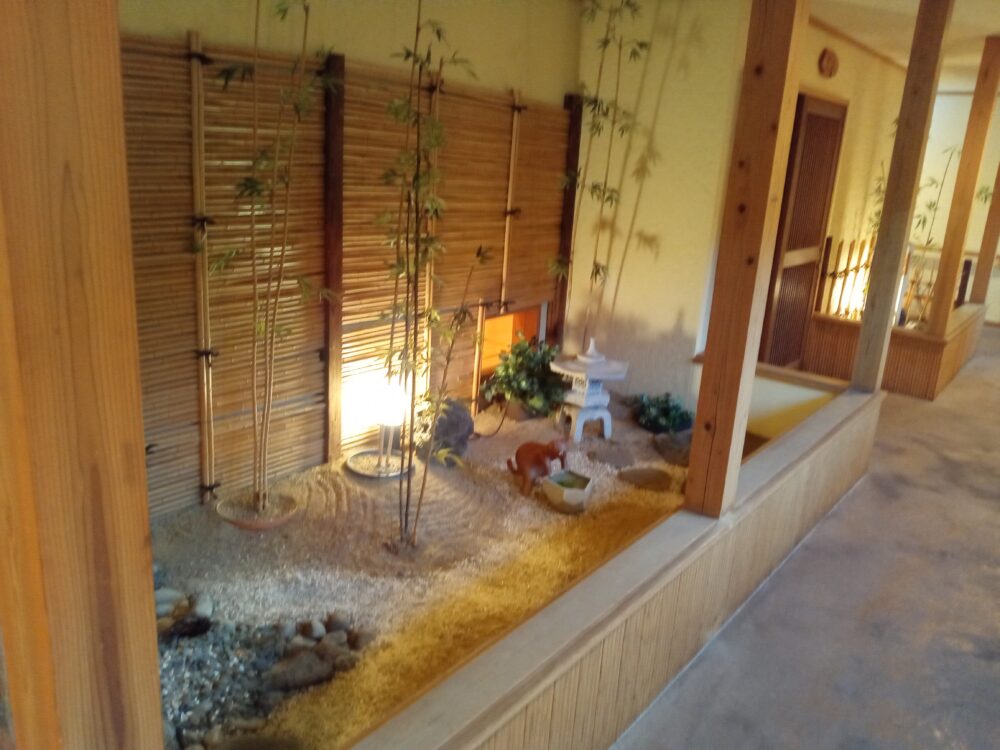 竹の倉山荘の阿蘇五岳館の館内